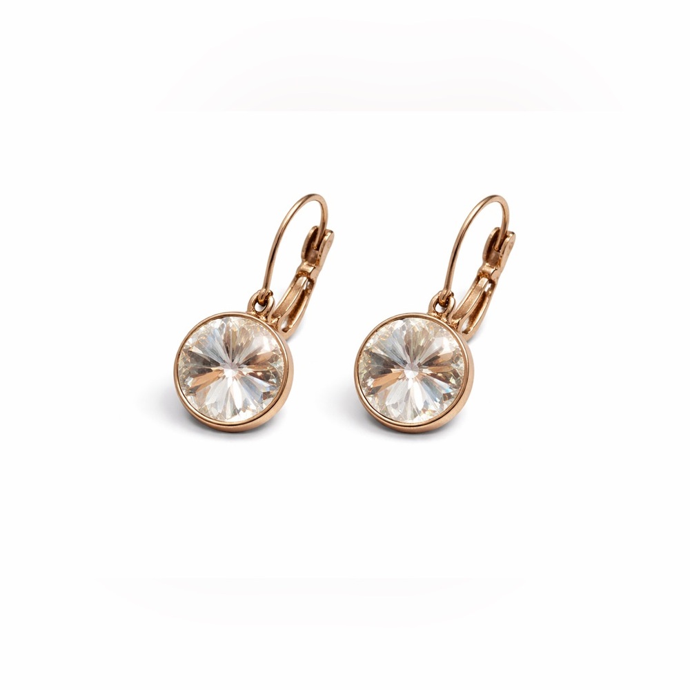 Elegant Gold and Silver Crystal Earrings
3 for 16$